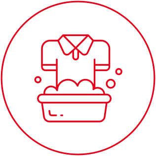 Unlimited laundry icon