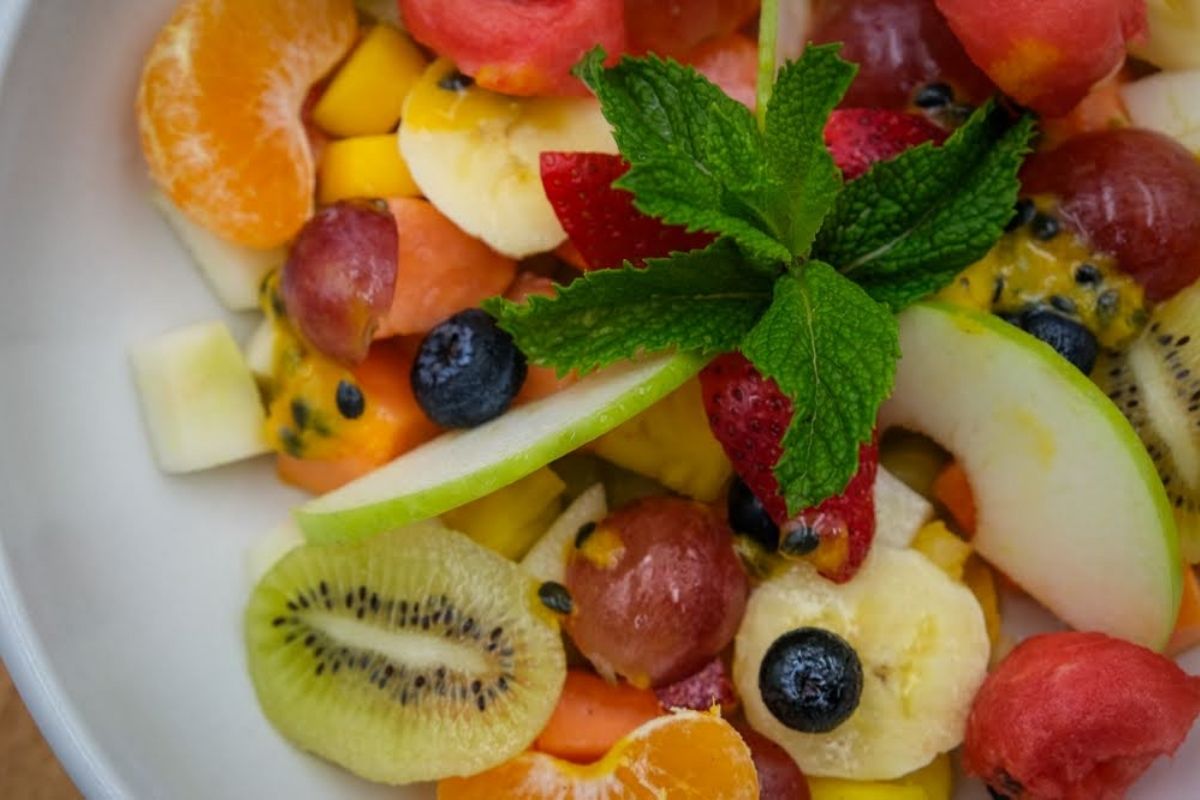 A balanced and appetising meal prepared to support healthy ageing