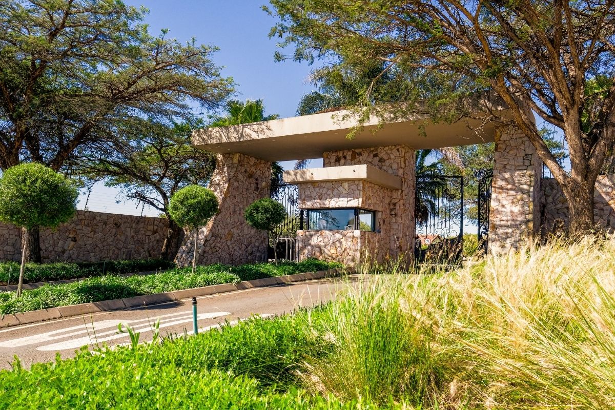 Secure entrance to a premium retirement community in South Africa