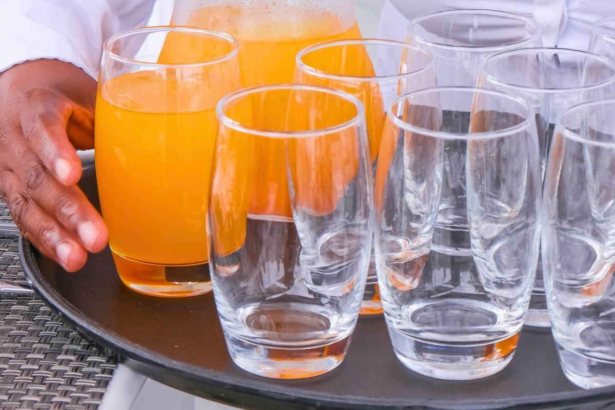 Warm drinks and water supporting hydration for older adults during winter