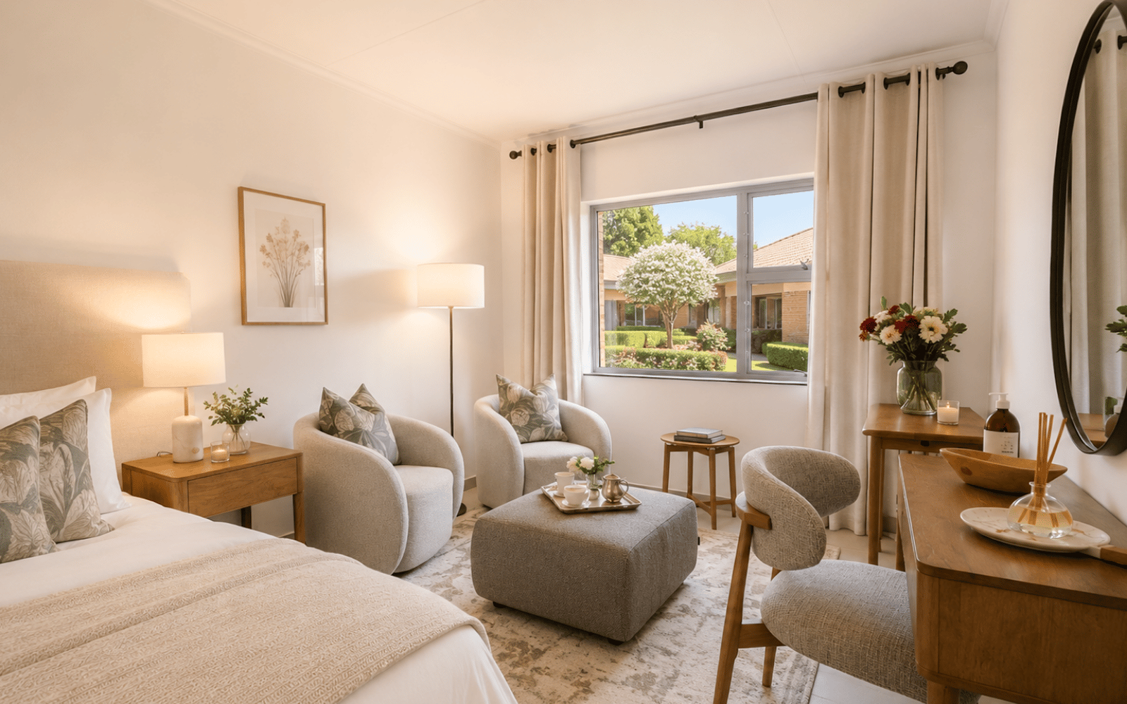 Albertville Living over 50s apartment interior
