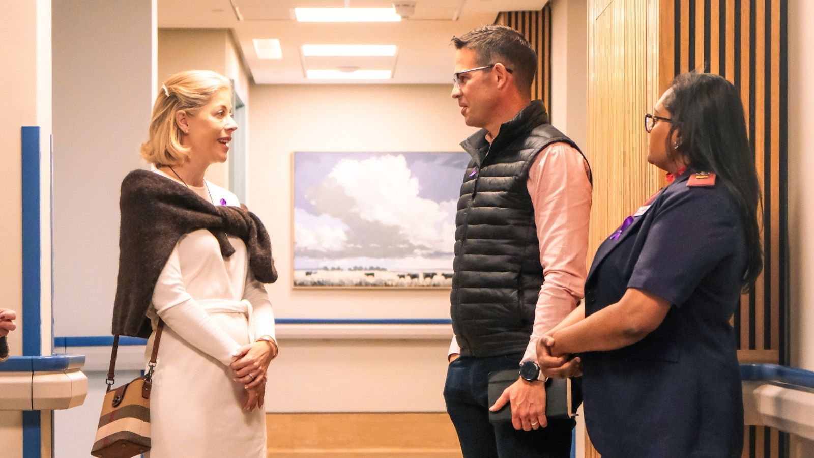 Family visiting a welcoming TOTALCARE care community